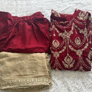 Pakistani Indian Shalwar Kameez Punjabi suit(NEW)